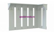 Вешалка угловая Аурелия 2