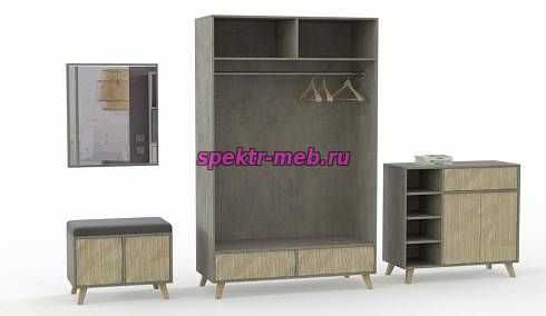 Прихожая Амарант 15