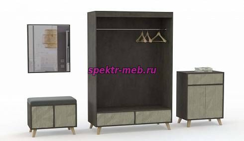 Прихожая Амарант 13