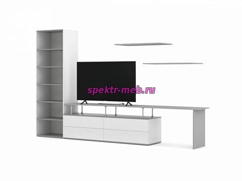 Стенка со столом Вайти