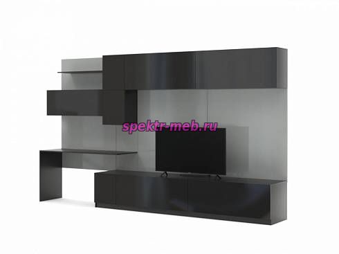 Стенка с рабочим местом Салют