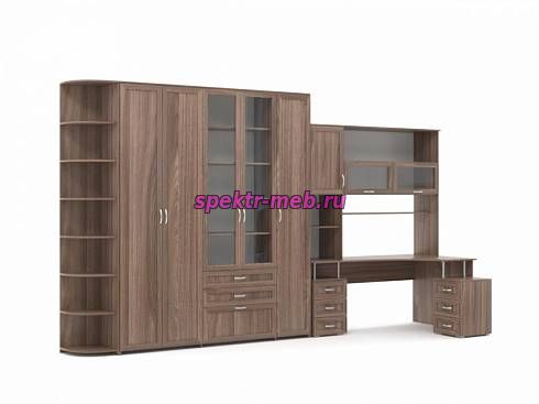 Стенка с рабочим местом Фиби