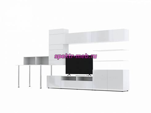 Стенка с рабочим местом Элла