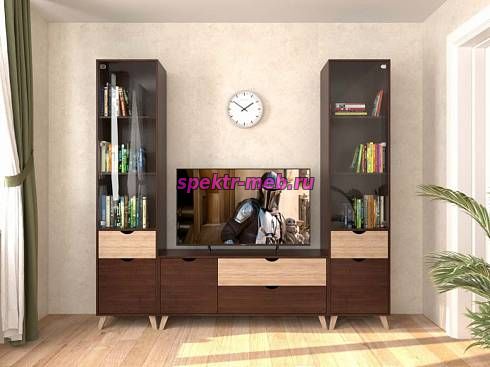 Стенка для гостиной Стокгольм 15