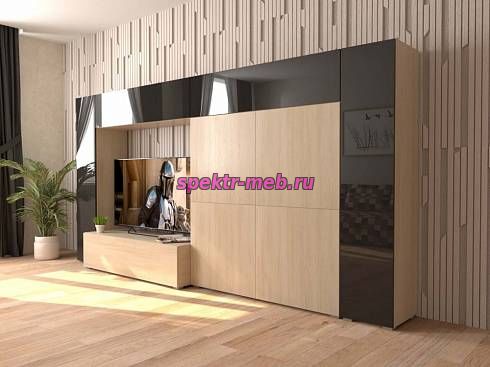 Стенка для гостиной Бертина 1