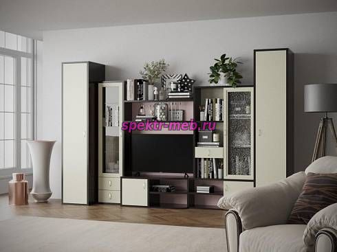 Стенка Альбера комплектация 2