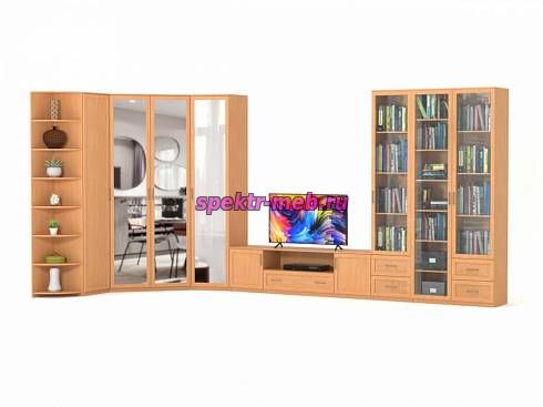 Стенка в гостиную Винсент 4