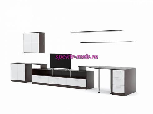 Стенка с рабочим местом Милли