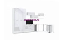 Стенка со столом Вайти 2