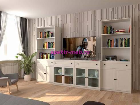 Стенка для гостиной Ханта 1