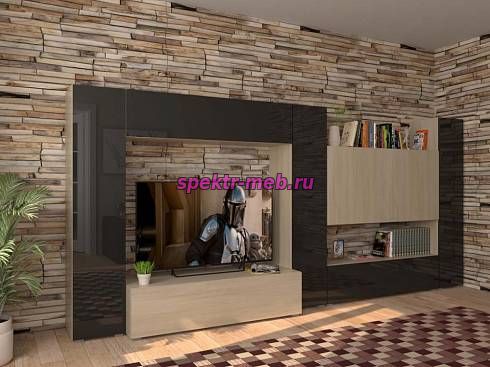 Стенка для гостиной Бертина 2