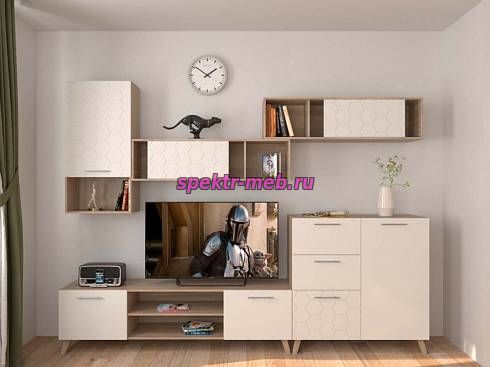 Стенка для гостиной Ромира 11