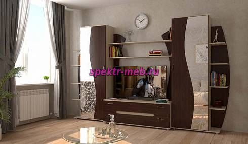 Стенка в гостиную Тина 5