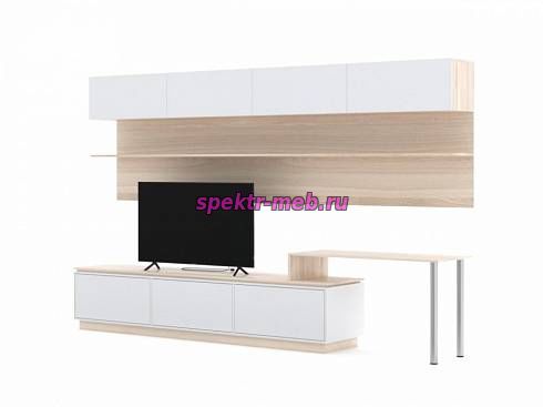 Стенка с рабочим местом Лена