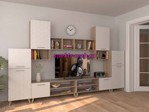 Стенка для гостиной Ромира 8