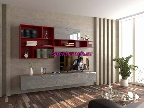 Стенка для гостиной Санни 9