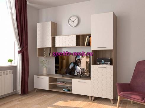 Стенка для гостиной Ромира 9