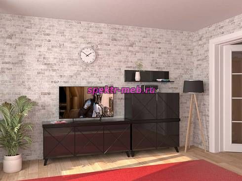 Стенка для гостиной Румба 3