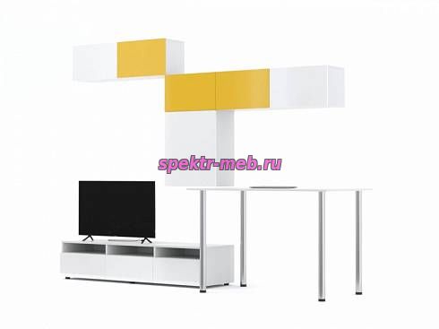 Стенка со столом Люми