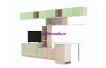 Стенка с рабочей зоной Александра