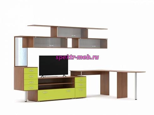 Стенка со столом Роуз