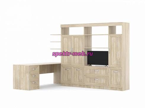 Стенка со столом Тума