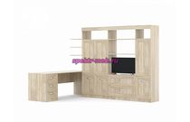 Стенка со столом Тума