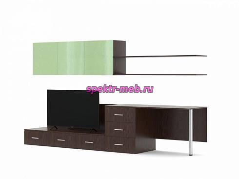 Стенка с рабочим местом Жанин