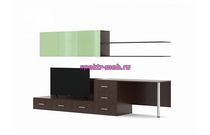 Стенка с рабочим местом Жанин