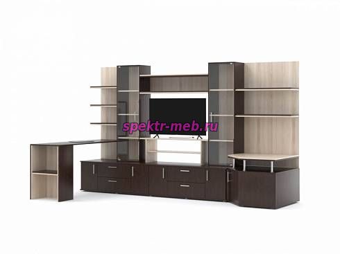 Стенка со столом Стелла