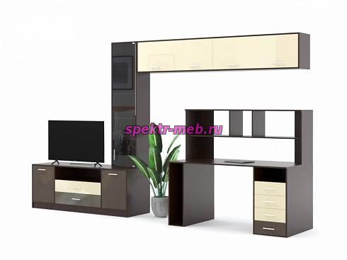 Стенка со столом Саяна