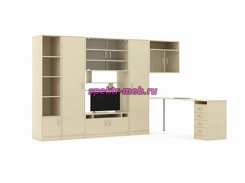 Стенка со столом Рита 2