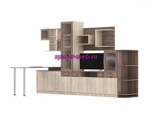 Стенка с рабочей зоной Кволия