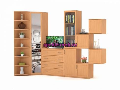 Стенка в гостиную Винсент 2