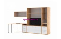 Стенка со столом Вайти 4