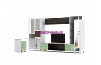 Стенка с рабочим местом Бруклин