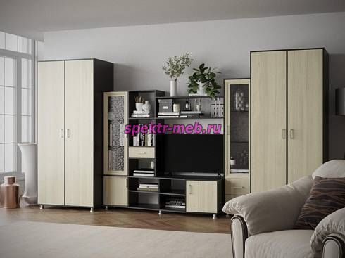 Стенка Альбера комплектация-3