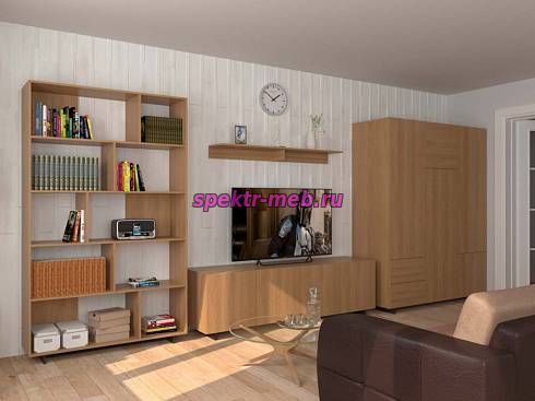 Стенка для гостиной Симпл 1