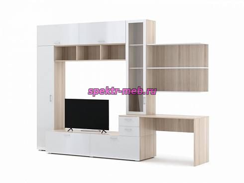 Стенка с рабочим местом Лика