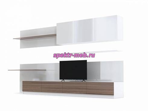 Стенка с рабочим местом Лава