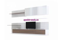 Стенка с рабочим местом Лава