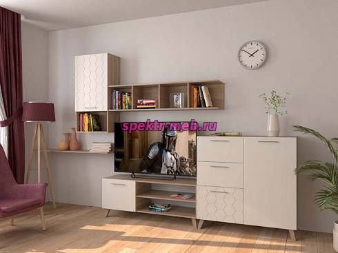 Стенка для гостиной Ромира 7