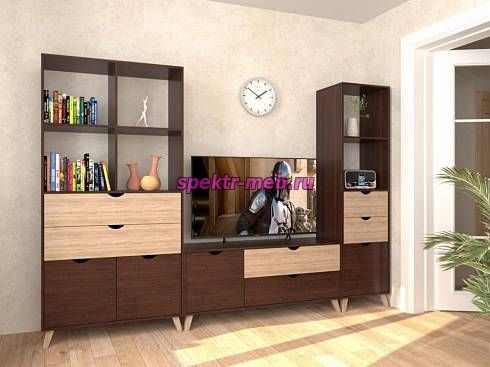 Стенка для гостиной Стокгольм 14