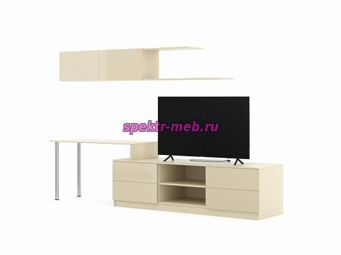 Мини-стенка с рабочим местом Майки