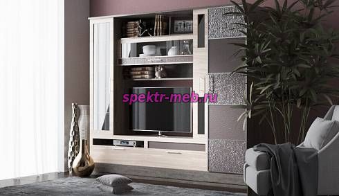 Стенка Элли-28 с кожей