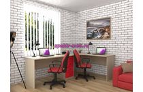 Письменный стол для двоих Веста 3