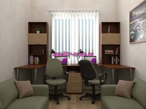 Письменный стол для двоих Принстон 2