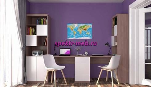 Письменный стол для двоих Мартин 12