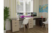 Письменный стол для двоих Вента 74