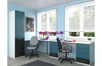 Письменный стол для двоих Пилот 65